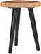 vidaXL - Salontafel - 40x45 - cm - massief - teakhout
