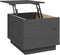 vidaXL - Salontafel - 40x50x35 - cm - massief - grenenhout - grijs