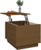 vidaXL - Salontafel - 40x50x35 - cm - massief - grenenhout - honingbruin