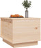 vidaXL - Salontafel - 40x50x35 - cm - massief - grenenhout