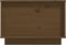 vidaXL - Salontafel - 40x50x35 - cm - massief - grenenhout - honingbruin