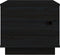vidaXL - Salontafel - 40x50x35 - cm - massief - grenenhout - zwart