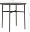 vidaXL - Salontafel - 45 - cm - poly - rattan - grijs