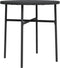 vidaXL - Salontafel - 45 - cm - poly - rattan - zwart