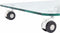 vidaXL - Salontafel - 45x40x63 - cm - gehard - glas
