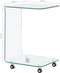 vidaXL - Salontafel - 45x40x63 - cm - gehard - glas