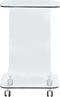 vidaXL - Salontafel - 45x40x63 - cm - gehard - glas