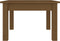 vidaXL - Salontafel - 45x45x30 - cm - massief - grenenhout - honingbruin