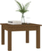 vidaXL - Salontafel - 45x45x30 - cm - massief - grenenhout - honingbruin