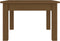 vidaXL - Salontafel - 45x45x30 - cm - massief - grenenhout - honingbruin