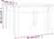 vidaXL - Salontafel - 45x45x30 - cm - massief - grenenhout - honingbruin