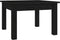 vidaXL - Salontafel - 45x45x30 - cm - massief - grenenhout - zwart