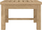 vidaXL - Salontafel - 45x45x30 - cm - massief - teakhout