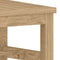 vidaXL - Salontafel - 45x45x30 - cm - massief - teakhout