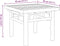 vidaXL - Salontafel - 45x45x35 - cm - bamboe