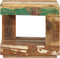 vidaXL - Salontafel - 45x45x40 - cm - massief - gerecycled - hout