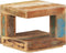 vidaXL - Salontafel - 45x45x40 - cm - massief - gerecycled - hout