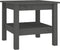 vidaXL - Salontafel - 45x45x40 - cm - massief - grenenhout - grijs