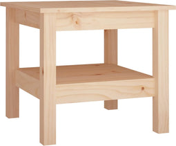 vidaXL - Salontafel - 45x45x40 - cm - massief - grenenhout
