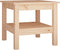 vidaXL - Salontafel - 45x45x40 - cm - massief - grenenhout