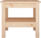 vidaXL - Salontafel - 45x45x40 - cm - massief - grenenhout