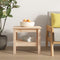 vidaXL - Salontafel - 45x45x40 - cm - massief - grenenhout