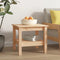 vidaXL - Salontafel - 45x45x40 - cm - massief - grenenhout