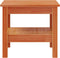 vidaXL - Salontafel - 45x45x40 - cm - massief - grenenhout - wasbruin