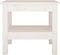 vidaXL - Salontafel - 45x45x40 - cm - massief - grenenhout - wit