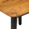 vidaXL - Salontafel - 45x45x40 - cm - massief - mangohout - en - ijzer
