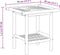 vidaXL - Salontafel - 45x45x45 - cm - bamboe
