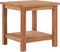 vidaXL - Salontafel - 45x45x45 - cm - massief - teakhout
