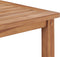 vidaXL - Salontafel - 45x45x45 - cm - massief - teakhout