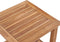 vidaXL - Salontafel - 45x45x45 - cm - massief - teakhout
