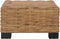 vidaXL - Salontafel - 47x47x28 - cm - natuurlijk - rattan