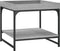 vidaXL - Salontafel - 49,5x49,5x45 - cm - bewerkt - hout - grijs - sonoma - eikenkleur