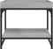 vidaXL - Salontafel - 49,5x49,5x45 - cm - bewerkt - hout - grijs - sonoma - eikenkleur