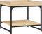 vidaXL - Salontafel - 49,5x49,5x45 - cm - bewerkt - hout - sonoma - eikenkleurig