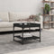 vidaXL - Salontafel - 49,5x49,5x45 - cm - bewerkt - hout - zwart