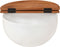 vidaXL - Salontafel - 50x27 - cm - massief - gerecycled - hout - wit