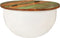 vidaXL - Salontafel - 50x27 - cm - massief - gerecycled - hout - wit
