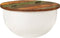 vidaXL - Salontafel - 50x27 - cm - massief - gerecycled - hout - wit