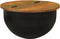 vidaXL - Salontafel - 50x27 - cm - massief - gerecycled - hout - zwart