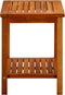 vidaXL - Salontafel - 50x35x45 - cm - massief - acaciahout