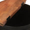 vidaXL - Salontafel - 50x39,5 - cm - massief - gerecycled - hout - zwart