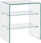 vidaXL - Salontafel - 50x40x56 - cm - gehard - glas