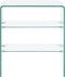 vidaXL - Salontafel - 50x40x56 - cm - gehard - glas