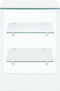 vidaXL - Salontafel - 50x40x56 - cm - gehard - glas