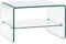 vidaXL - Salontafel - 50x45x33 - cm - gehard - glas - transparant