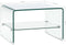 vidaXL - Salontafel - 50x45x33 - cm - gehard - glas - transparant